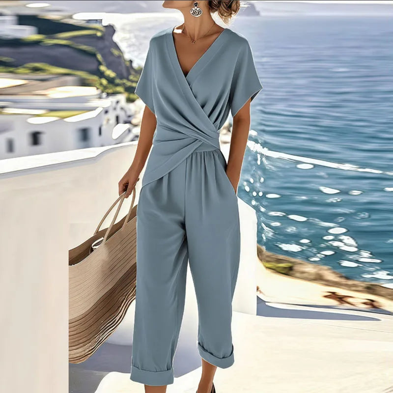 Elegantes Damen Set - Wickeldesign für Komfort
