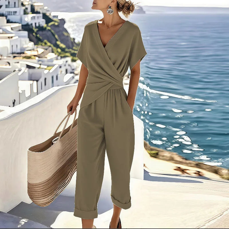 Elegantes Damen Set - Wickeldesign für Komfort