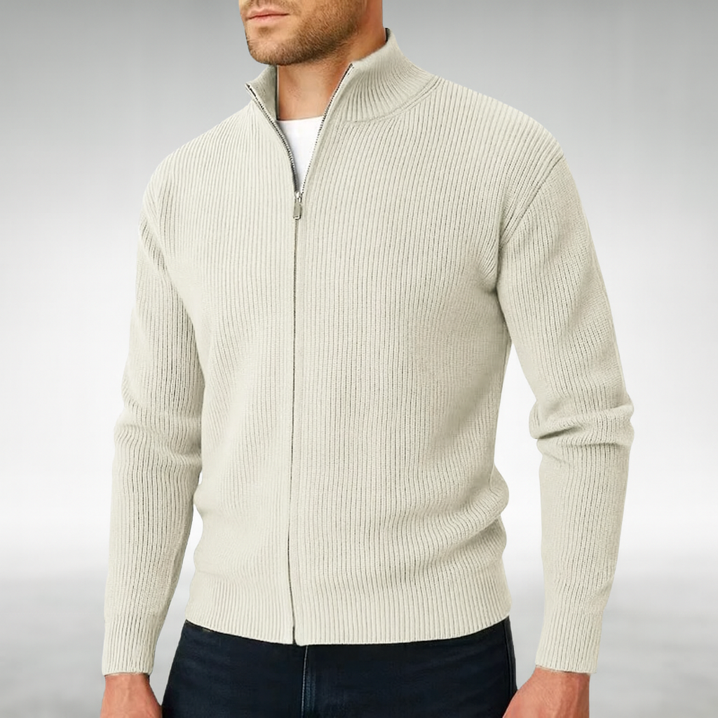 Herren Strickjacke Mit Reißverschluss - Bequem & Stilvoll