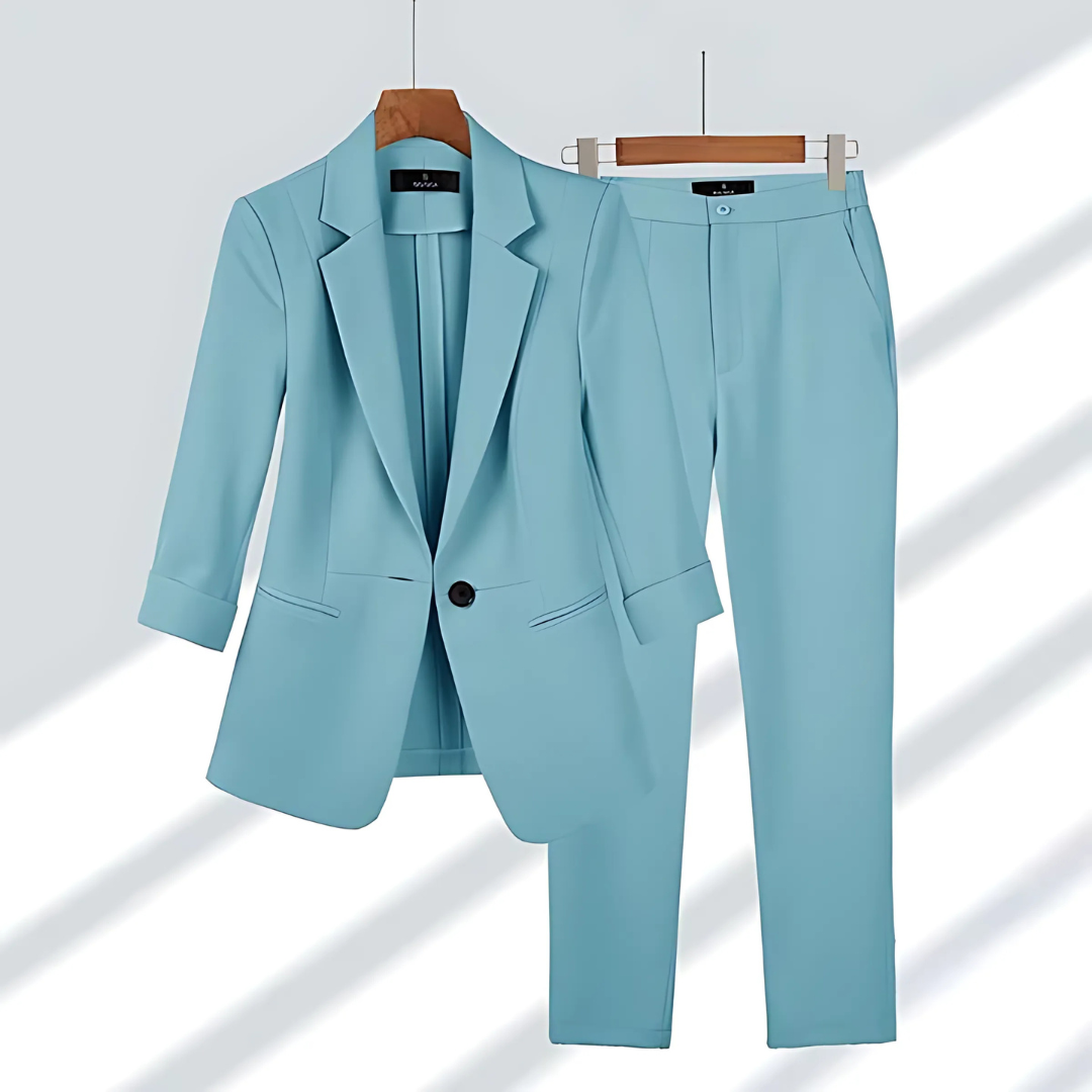 Hosenanzug Damen Elegant - Stilvoll & Bequem Set