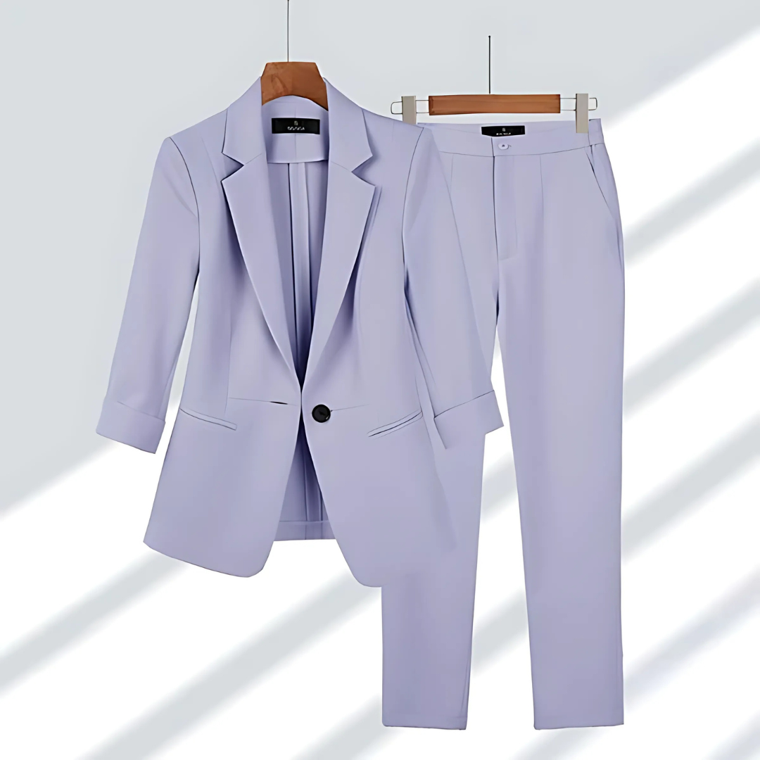 Hosenanzug Damen Elegant - Stilvoll & Bequem Set