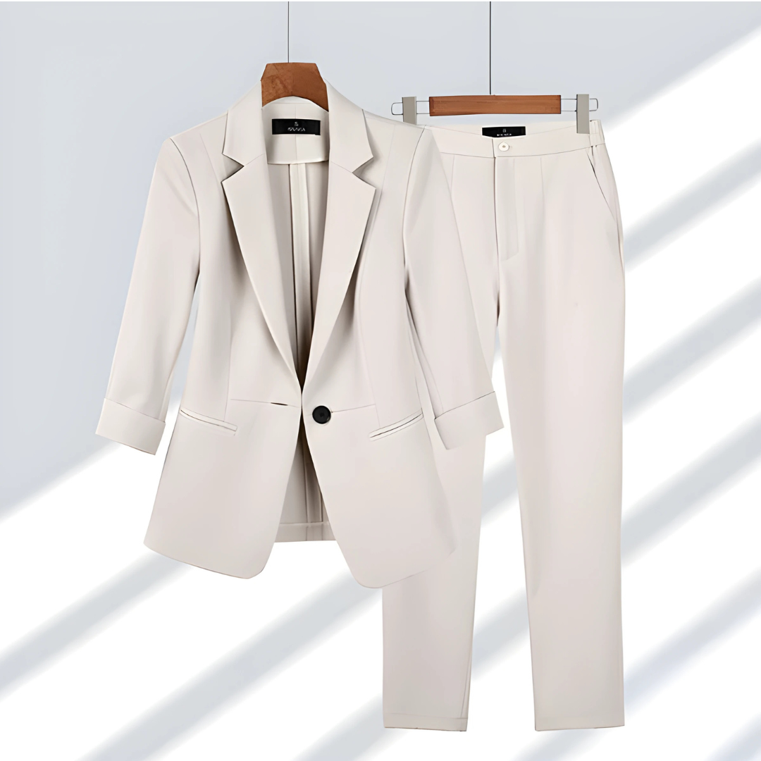 Hosenanzug Damen Elegant - Stilvoll & Bequem Set