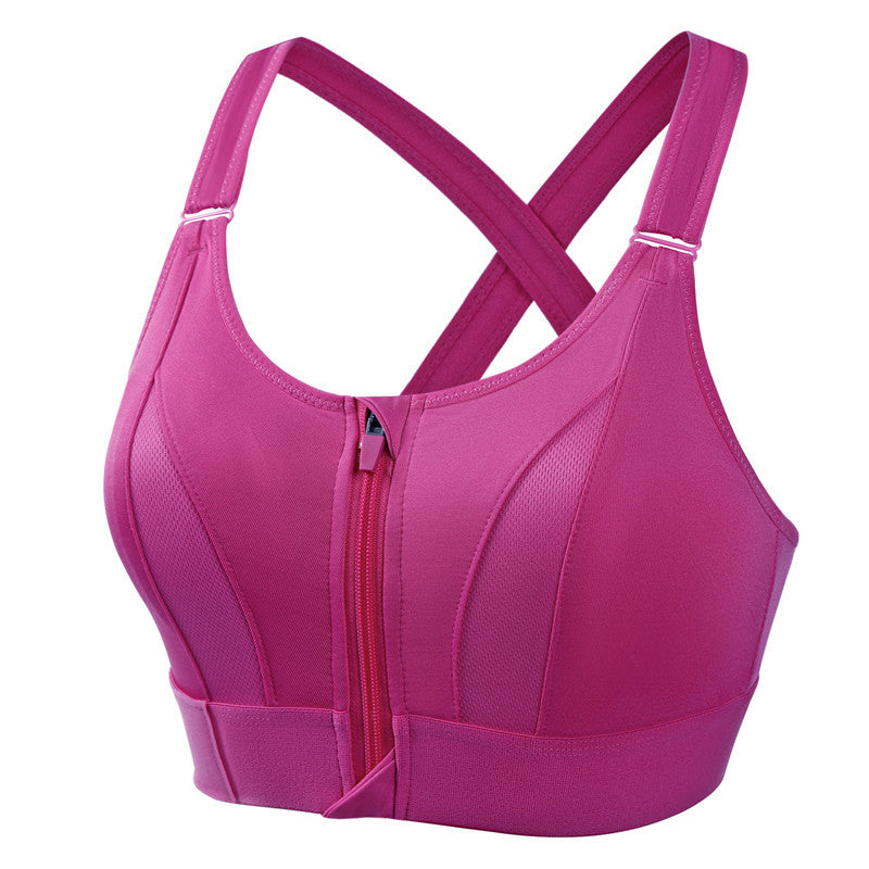Damen Atmungsaktiver Sport-BH – Hoher Halt, Drahtlos, Bequem