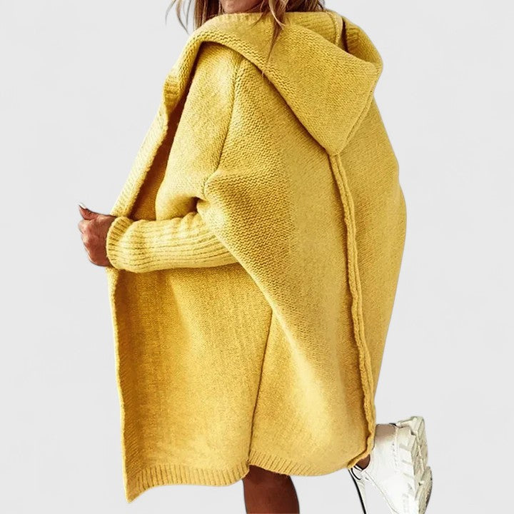 Strickjacke Damen Lang - Bequem, Oversized, Vielseitig