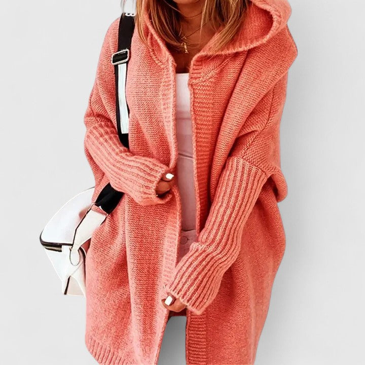 Strickjacke Damen Lang - Bequem, Oversized, Vielseitig