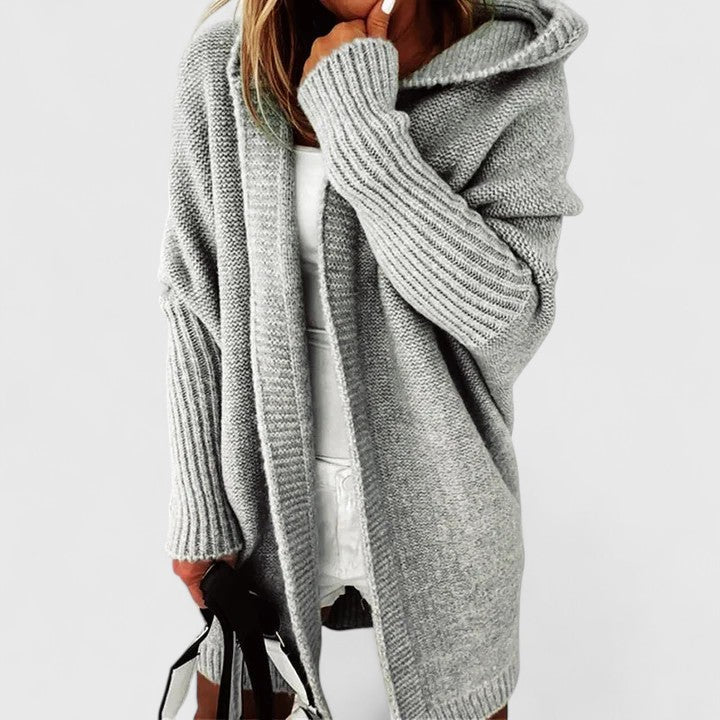 Strickjacke Damen Lang - Bequem, Oversized, Vielseitig