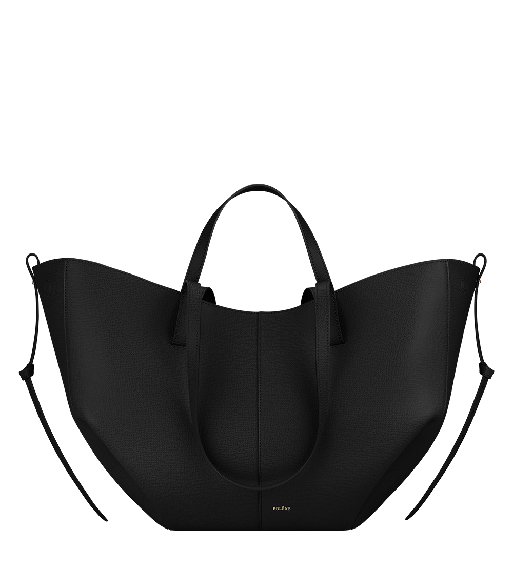 Cyme Edition – Tote aus strukturiertem Kalbsleder in Camel