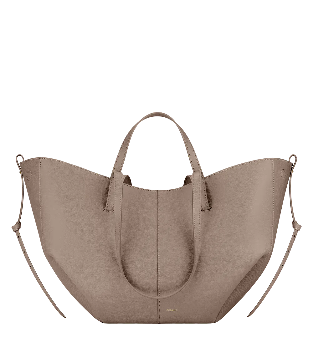 Cyme Edition – Tote aus strukturiertem Kalbsleder in Camel