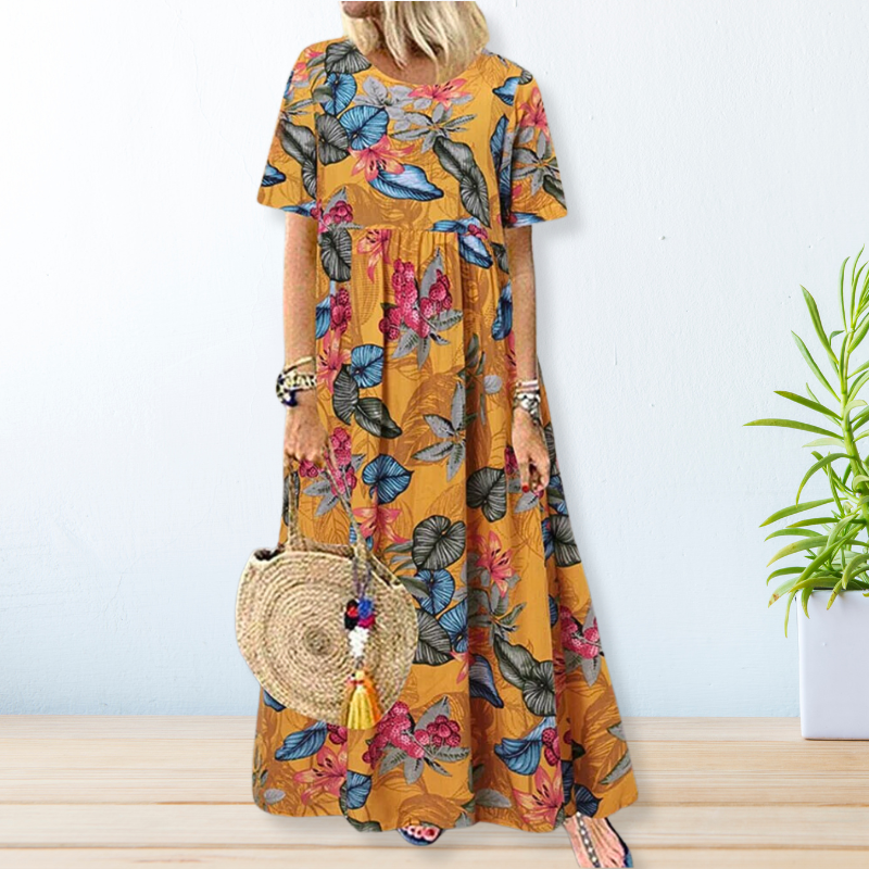 Paula - Bohemien Maxi Jurk