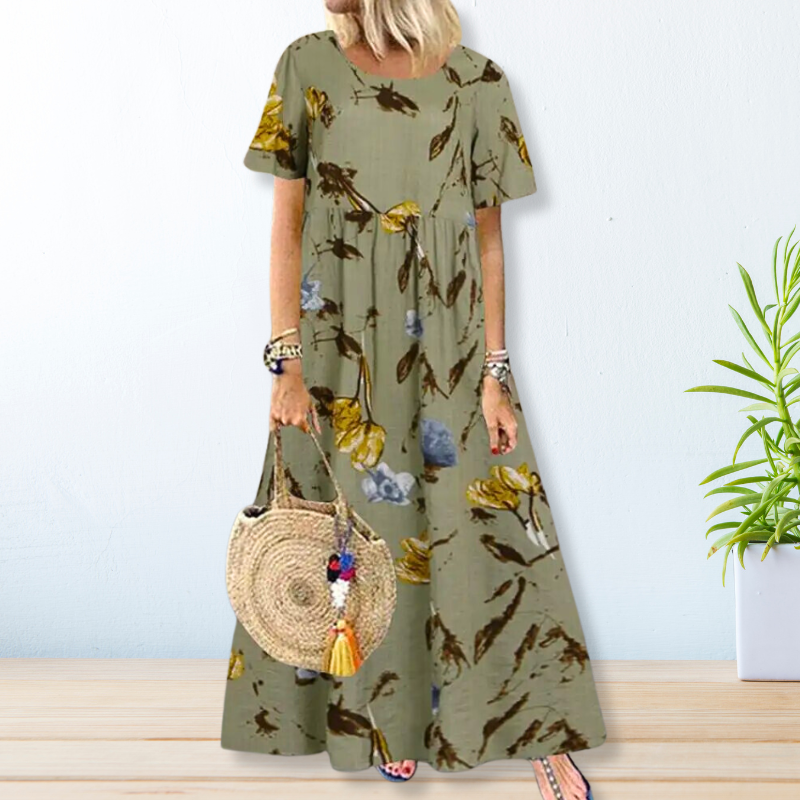 Paula - Bohemien Maxi Jurk