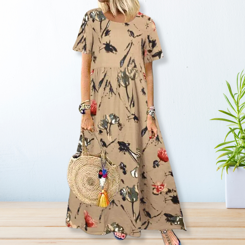 Paula - Bohemien Maxi Jurk