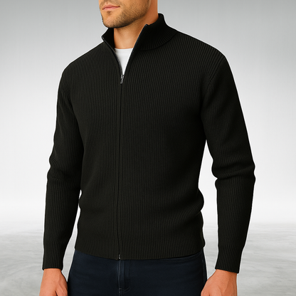 Herren Strickjacke Mit Reißverschluss - Bequem & Stilvoll