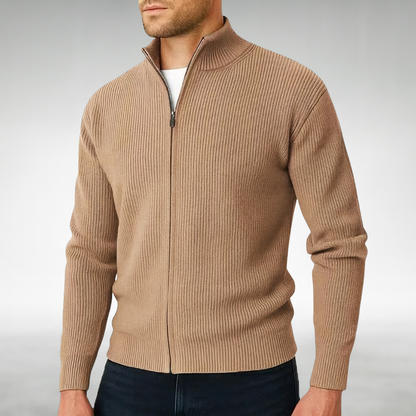 Herren Strickjacke Mit Reißverschluss - Bequem & Stilvoll