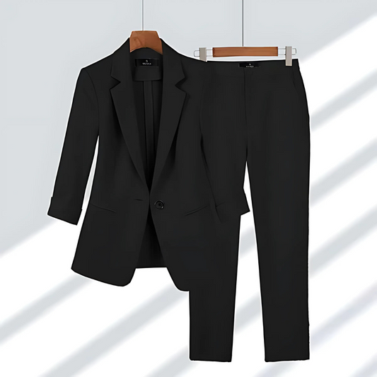 Hosenanzug Damen Elegant - Stilvoll & Bequem Set