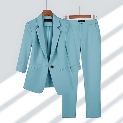 Hosenanzug Damen Elegant - Stilvoll & Bequem Set