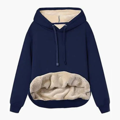 Winter Dames Pluche Jas Met Capuchon Fleece Hoodies S-2XL Sweatshirt Met Rits En Lange Mouwen Sweater Jas