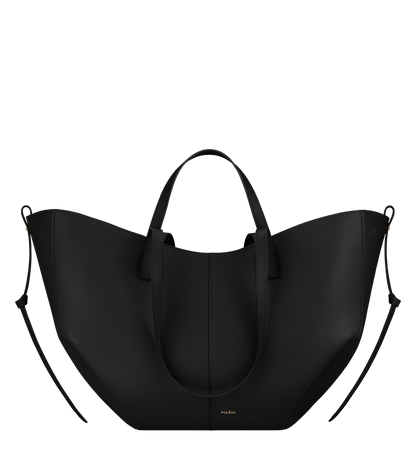 Cyme Edition – Tote aus strukturiertem Kalbsleder in Camel